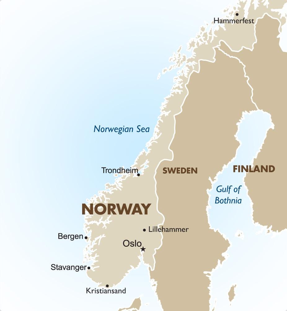 Noregur capital kort